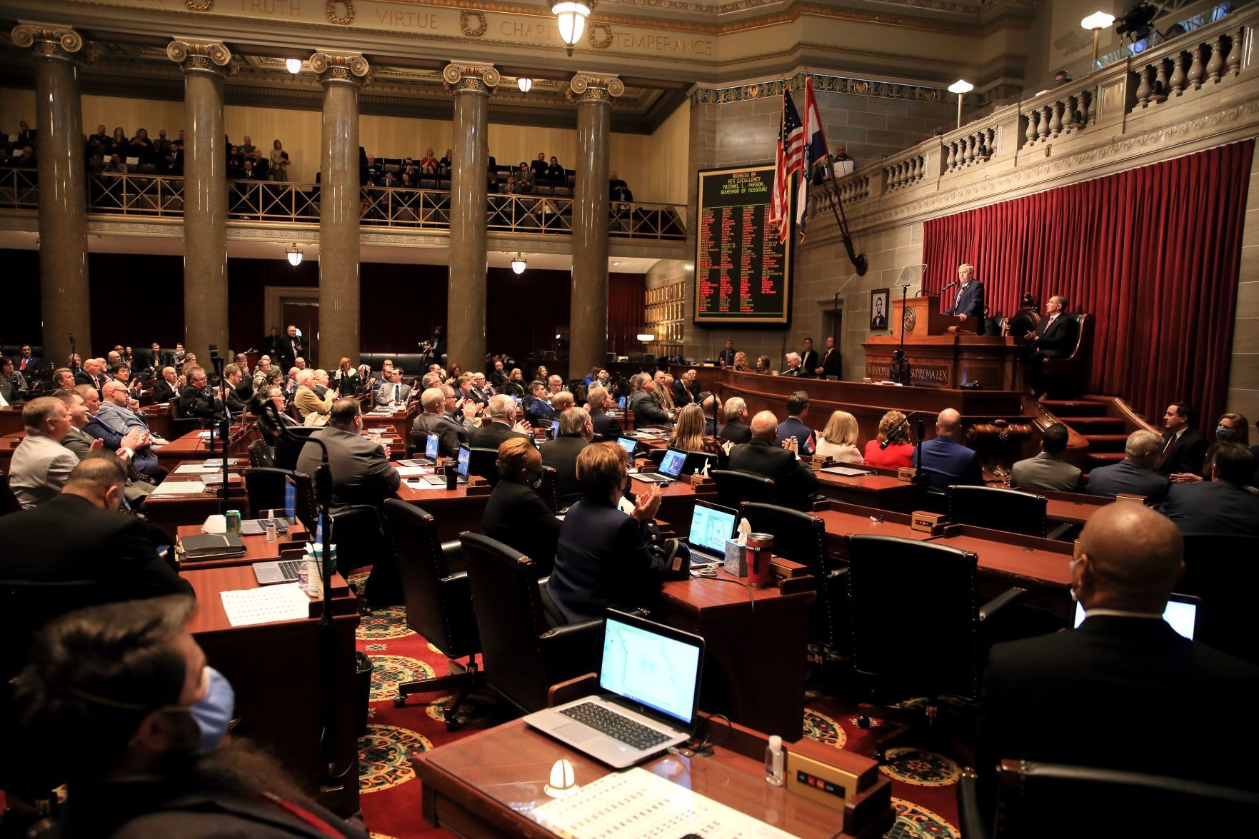 Gov. Mike Parson gives Missouri's State of the State address